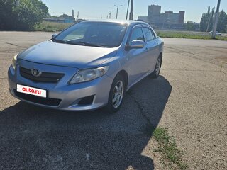 2008 Toyota Corolla X (E140, E150), голубой, 580000 рублей, вид 1
