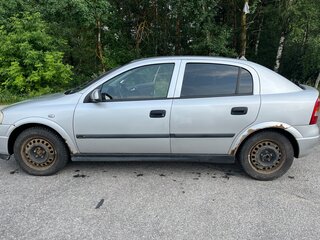 2003 Opel Astra G, серебристый, 250000 рублей, вид 4