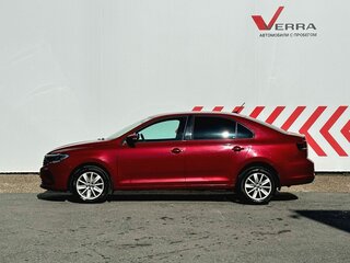 2021 Volkswagen Polo VI, красный, 1650000 рублей, вид 2