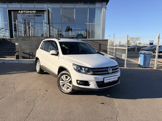 2015 Volkswagen Tiguan I Рестайлинг, белый, 1350000 рублей, вид 3