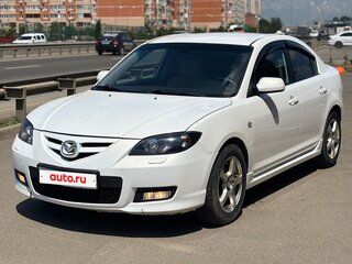 2007 Mazda 3 I (BK) Рестайлинг, белый, 597000 рублей, вид 3