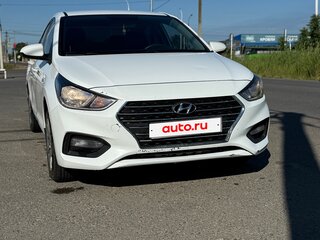 2017 Hyundai Solaris II, белый, 1150000 рублей, вид 5
