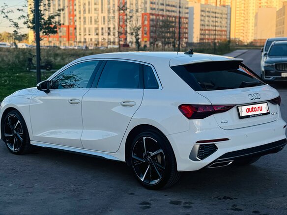 2022 Audi A3 35 TFSI IV (8Y), белый - вид 4