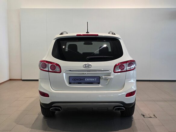 2012 Hyundai Santa Fe II Рестайлинг, белый - вид 5