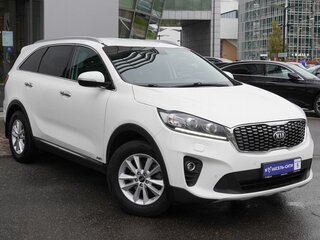 2019 Kia Sorento III Prime Рестайлинг, белый, 2551000 рублей, вид 3