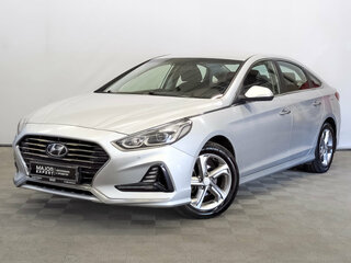 2019 Hyundai Sonata VII (LF) Рестайлинг, серебристый, 1565000 рублей, вид 1