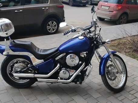 2005 Kawasaki VN800 Vulcan, синий, 800000 рублей, вид 1