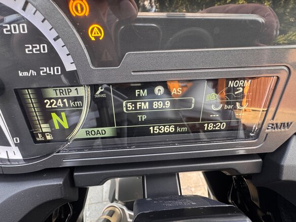 2016 BMW R 1200 RT, серебристый - вид 8