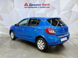 2019 Renault Sandero II Рестайлинг, голубой, 1150000 рублей, вид 4