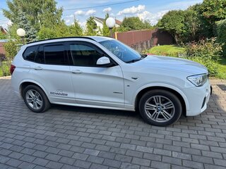 2014 BMW X3 20i xDrive II (F25) Рестайлинг, белый, 2300000 рублей, вид 2