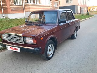 2008 Lada (ВАЗ) 2107, красный, 90000 рублей, вид 1
