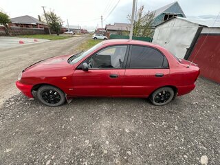 2007 Chevrolet Lanos I, красный, 130000 рублей, вид 4