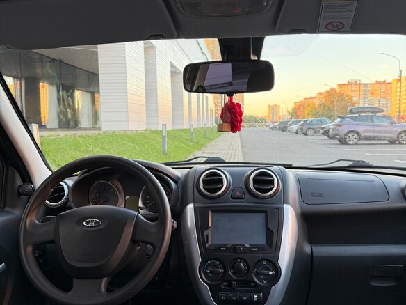 2015 Lada (ВАЗ) Granta I, коричневый, 349000 рублей - вид 9