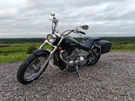 2006 Yamaha XVS400 Drag Star, чёрный, 440000 рублей, вид 1