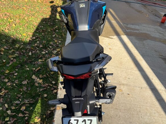 2024 Honda CB 200X, синий, 310000 рублей - вид 6