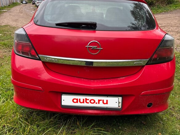2008 Opel Astra GTC H Рестайлинг, красный, 350000 рублей - вид 7