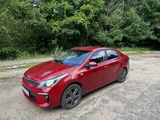 2017 Kia Rio IV, красный, 1030000 рублей, вид 5