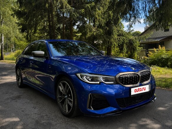 2020 BMW 3 серии M340i xDrive VII (G2x), синий, 4300000 рублей