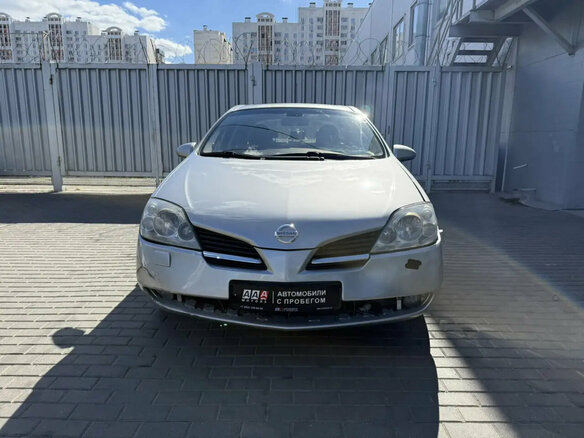 2005 Nissan Primera III (P12), серебристый - вид 7