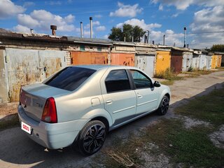 2009 Renault Logan I, серый, 530000 рублей, вид 4