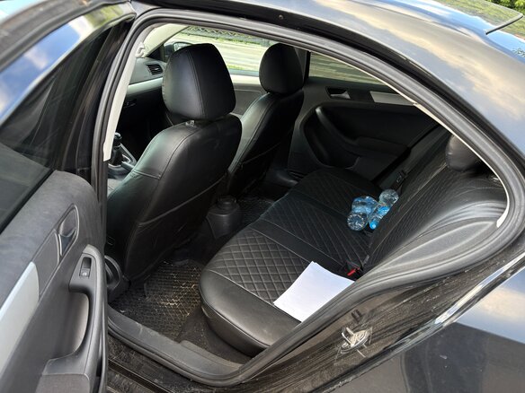 2012 Volkswagen Jetta VI, чёрный - вид 7