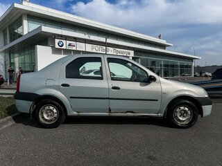 2007 Renault Logan I, серый, 199000 рублей, вид 4
