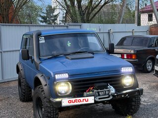 2002 Lada (ВАЗ) 2121 (4x4) I Рестайлинг, синий, 350000 рублей, вид 1