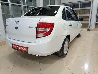 2018 Lada (ВАЗ) Granta I Рестайлинг, белый, 522000 рублей, вид 3