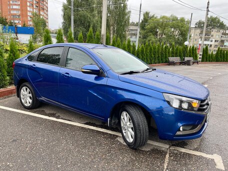 2021 Lada (ВАЗ) Vesta I, синий, 1220000 рублей, вид 1