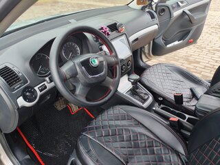 2012 Skoda Octavia II (A5) Рестайлинг, серый, 630000 рублей, вид 3