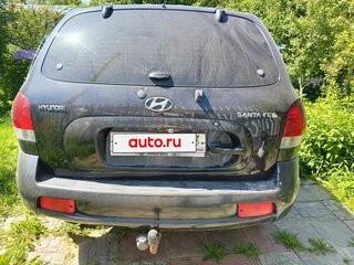 2008 Hyundai Santa Fe Classic Classic, чёрный, 600000 рублей, вид 3