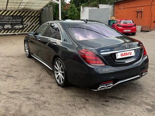 2019 Mercedes-Benz S-Класс 560 VI (W222, C217) Рестайлинг, серый, 5400000 рублей, вид 5