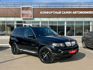 2005 BMW X5 4.4i I (E53) Рестайлинг, чёрный, 1650000 рублей, вид 3