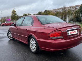 2004 Hyundai Sonata IV (EF) Рестайлинг, красный, 340000 рублей, вид 4