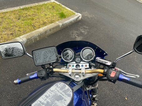 1998 Honda CB 400 Super Four, синий, 280000 рублей, вид 5