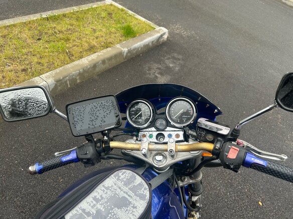 1998 Honda CB 400 Super Four, синий, 280000 рублей - вид 4