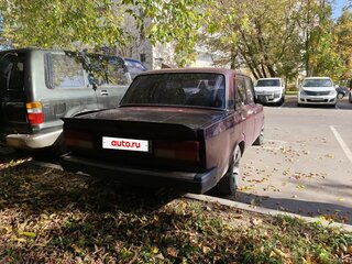 2008 Lada (ВАЗ) 2107, пурпурный, 150000 рублей, вид 4