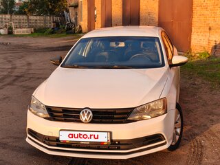 2015 Volkswagen Jetta VI Рестайлинг, белый, 530000 рублей, вид 2
