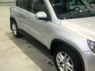 2010 Volkswagen Tiguan I, серебристый, 790000 рублей, вид 2