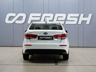 2016 Kia Rio III Рестайлинг, белый, 1109000 рублей, вид 4