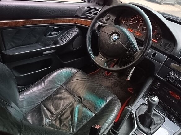 1997 BMW 5 серии 523i IV (E39), зелёный - вид 9