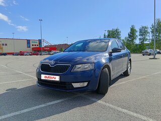 2014 Skoda Octavia III (A7), синий, 745000 рублей, вид 2