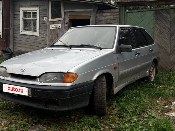 2004 Lada (ВАЗ) 2114, серебристый, 95000 рублей