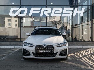 2025 BMW 4 серии Gran Coupe 420i G22, G23, G26 Рестайлинг, белый, 6250000 рублей, вид 3
