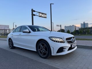 2020 Mercedes-Benz C-Класс 200 d IV (W205) Рестайлинг, белый, 2100000 рублей, вид 2