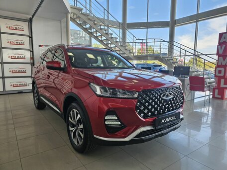 2022 Chery Tiggo 7 Pro I, красный, 1775000 рублей, вид 4