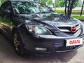 2008 Mazda 3 I (BK) Рестайлинг, чёрный, 645000 рублей - вид 3