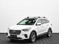 2017 Hyundai Santa Fe III Рестайлинг, белый - вид 2
