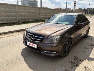 2013 Mercedes-Benz C-Класс 180 III (W204) Рестайлинг, коричневый, 1100000 рублей, вид 1