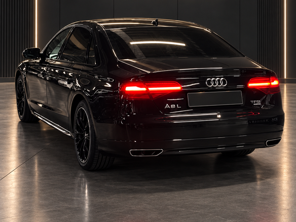 2016 Audi A8 Long III (D4) Рестайлинг, чёрный, 3200000 рублей - вид 6